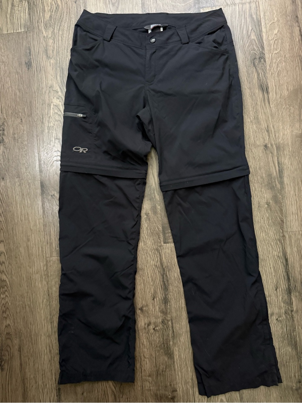 Outdoor Research Women’s Convertible Black Hiking Outdoor Pants Size 4
